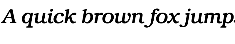 Preview of FONTSPRING DEMO - Book Pro Medium Italic font