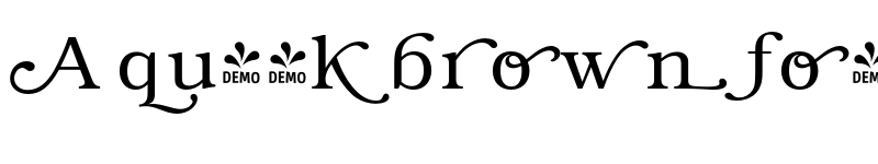 Preview of FONTSPRING DEMO - Book Swash Light Regular font