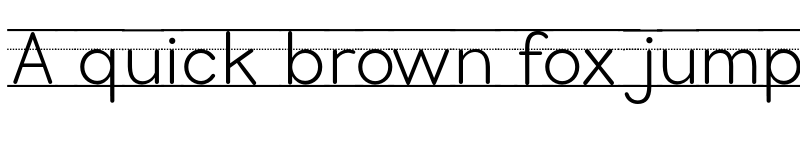 Preview of FONTSPRING DEMO - Bookbag Lined Regular font