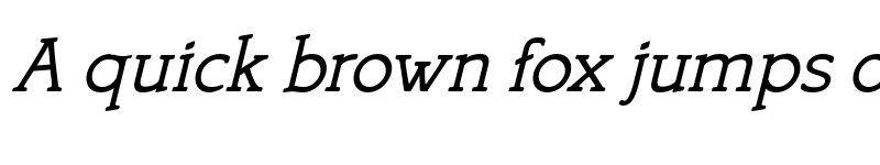 Preview of FONTSPRING DEMO - Bookish Italic font