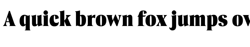 Preview of FONTSPRING DEMO - Borax Heavy Regular font