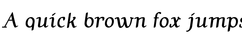 Preview of FONTSPRING DEMO - Bors Light Italic Italic font