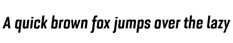 Preview of FONTSPRING DEMO - Bourgeois Medium Condensed Bold Italic font