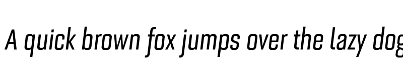 Preview of FONTSPRING DEMO - Bourgeois Medium Condensed Italic font