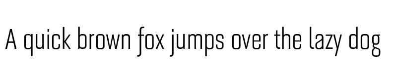 Preview of FONTSPRING DEMO - Bourgeois Thin Condensed Bold font