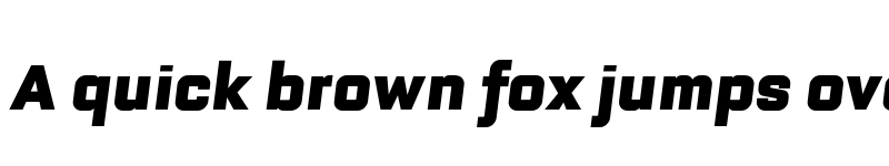 Preview of FONTSPRING DEMO - Bourgeois UltraBold Bold Italic font