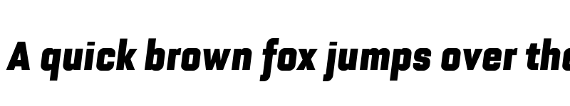 Preview of FONTSPRING DEMO - Bourgeois UltraBold Condensed Bold Italic font