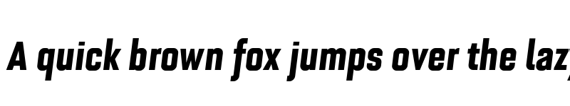 Preview of FONTSPRING DEMO - Bourgeois UltraBold Condensed Italic font