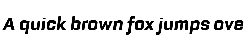 Preview of FONTSPRING DEMO - Bourgeois UltraBold Italic font