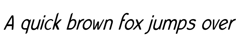Preview of FONTSPRING DEMO - Bourne Condensed Oblique Light Regular font