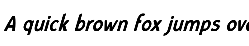 Preview of FONTSPRING DEMO - Bourne Condensed Oblique Regular font