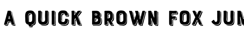 Preview of FONTSPRING DEMO - Bourton Hand Drop Extrude Regular font