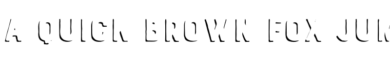 Preview of FONTSPRING DEMO - Bourton Hand Drop Shadow Solo Regular font