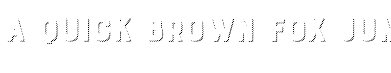 Preview of FONTSPRING DEMO - Bourton Hand Drop Stripes A Solo Regular font