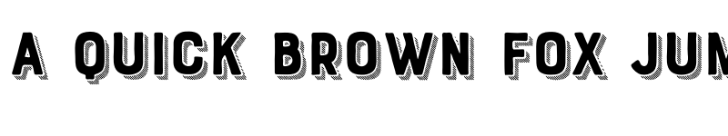 Preview of FONTSPRING DEMO - Bourton Hand Drop Stripes B Regular font