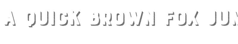 Preview of FONTSPRING DEMO - Bourton Hand Drop Stripes B Solo Regular font