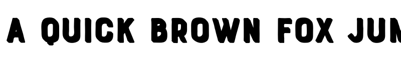 Preview of FONTSPRING DEMO - Bourton Hand Extrude Regular font