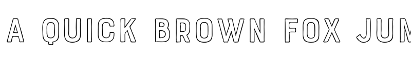 Preview of FONTSPRING DEMO - Bourton Hand Outline Medium Regular font