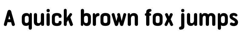 Preview of FONTSPRING DEMO - Bourton Round Bold Narrow Regular font