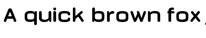 Preview of FONTSPRING DEMO - Bourton Round Bold Wide Regular font