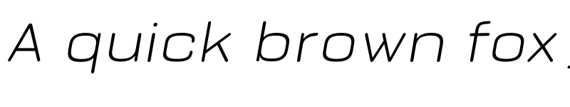 Preview of FONTSPRING DEMO - Bourton Round Light Wide Italic font