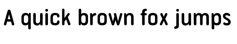 Preview of FONTSPRING DEMO - Bourton Round SemiBold Narrow Regular font