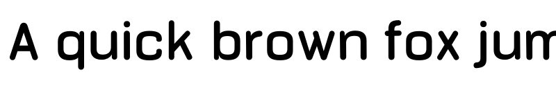 Preview of FONTSPRING DEMO - Bourton Round SemiBold Regular font