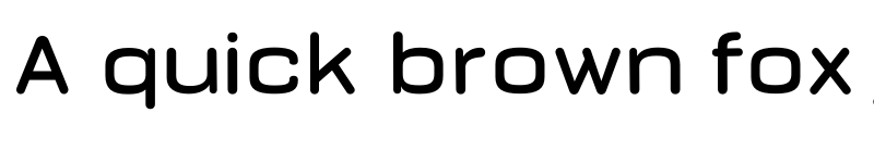 Preview of FONTSPRING DEMO - Bourton Round SemiBold Wide Regular font