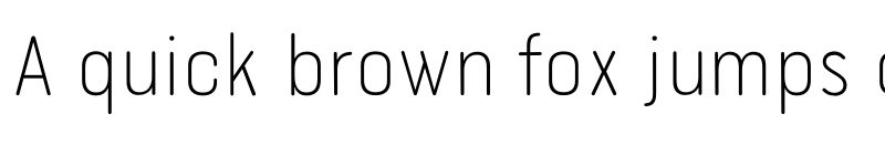 Preview of FONTSPRING DEMO - Bourton Round Thin Narrow Regular font