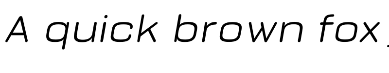 Preview of FONTSPRING DEMO - Bourton Round Wide Italic font