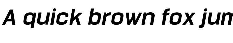 Preview of FONTSPRING DEMO - Bourton Text Bold Italic font