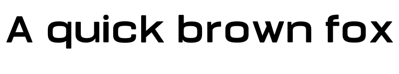 Preview of FONTSPRING DEMO - Bourton Text Bold Wide Regular font