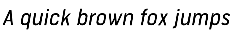 Preview of FONTSPRING DEMO - Bourton Text Medium Narrow Italic font