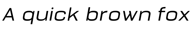 Preview of FONTSPRING DEMO - Bourton Text Medium Wide Italic font