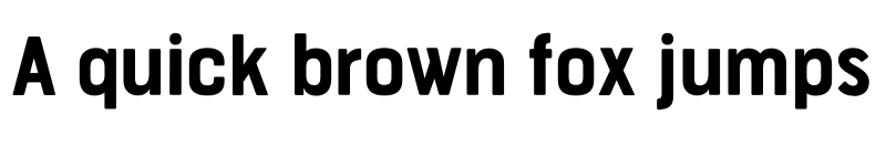 Preview of FONTSPRING DEMO - Bourton Text Narrow Bold font