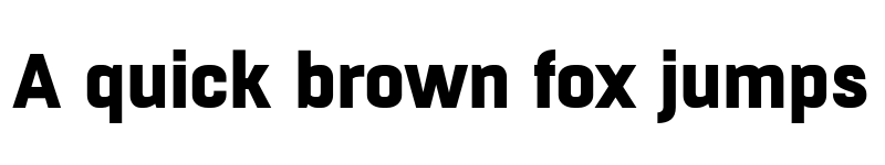 Preview of FONTSPRING DEMO - Boxed Heavy Regular font