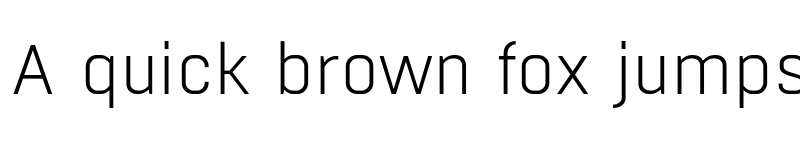 Preview of FONTSPRING DEMO - Boxed Light Regular font