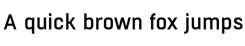 Preview of FONTSPRING DEMO - Boxed Medium Regular font