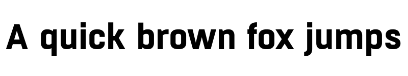 Preview of FONTSPRING DEMO - Boxed Regular Bold font