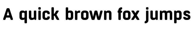 Preview of FONTSPRING DEMO - Boxed Round Bold font