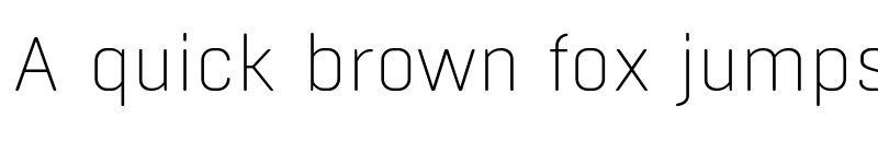 Preview of FONTSPRING DEMO - Boxed Round Extralight ExtraLight font