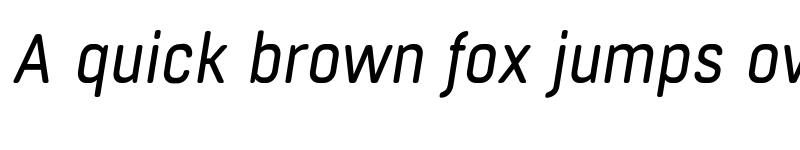 Preview of FONTSPRING DEMO - Boxed Round Italic font