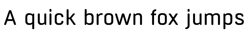 Preview of FONTSPRING DEMO - Boxed Round Regular font