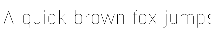 Preview of FONTSPRING DEMO - Boxed Thin Regular font