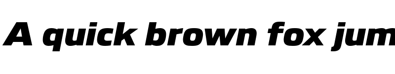 Preview of FONTSPRING DEMO - Boxley Black Italic font