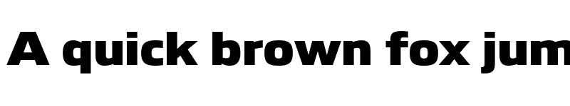 Preview of FONTSPRING DEMO - Boxley Black Regular font