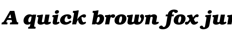 Preview of FONTSPRING DEMO - Bozeman Bold Italic font