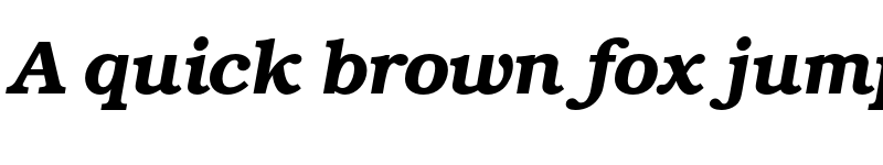 Preview of FONTSPRING DEMO - Bozeman Light Bold Italic font