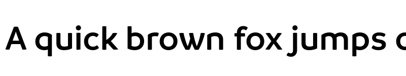 Preview of FONTSPRING DEMO - Branding Semibold Regular font