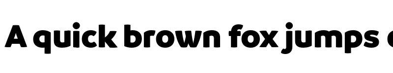 Preview of FONTSPRING DEMO - Branding SF Black Regular font